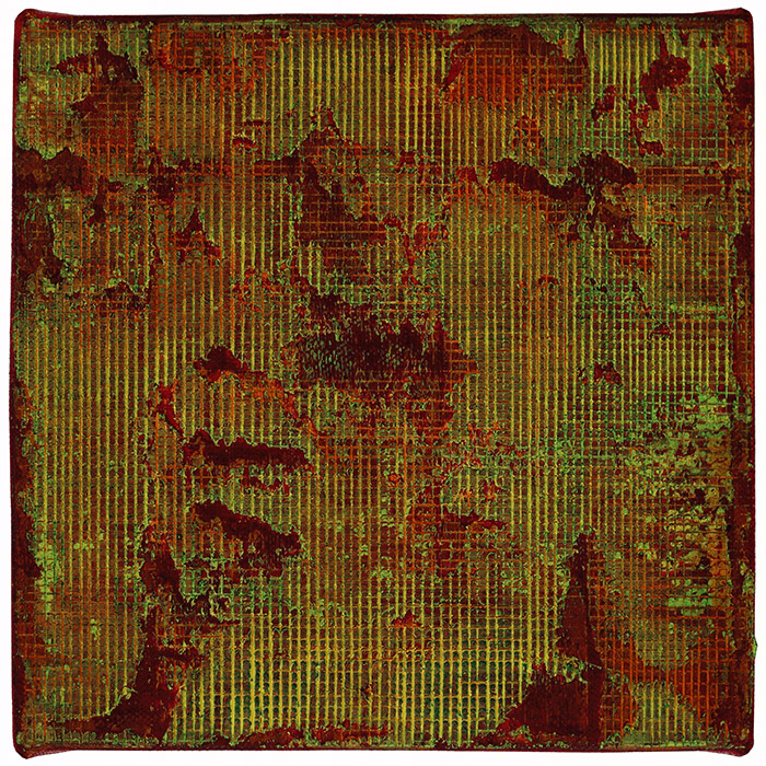 Michael Kravagna - Oil, tempera, pigments, on canvas, 26x26, 2015