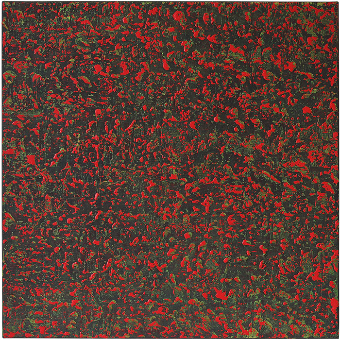 Michael Kravagna - Oil, tempera, pigments on canvas, 160x160, 2015-2019